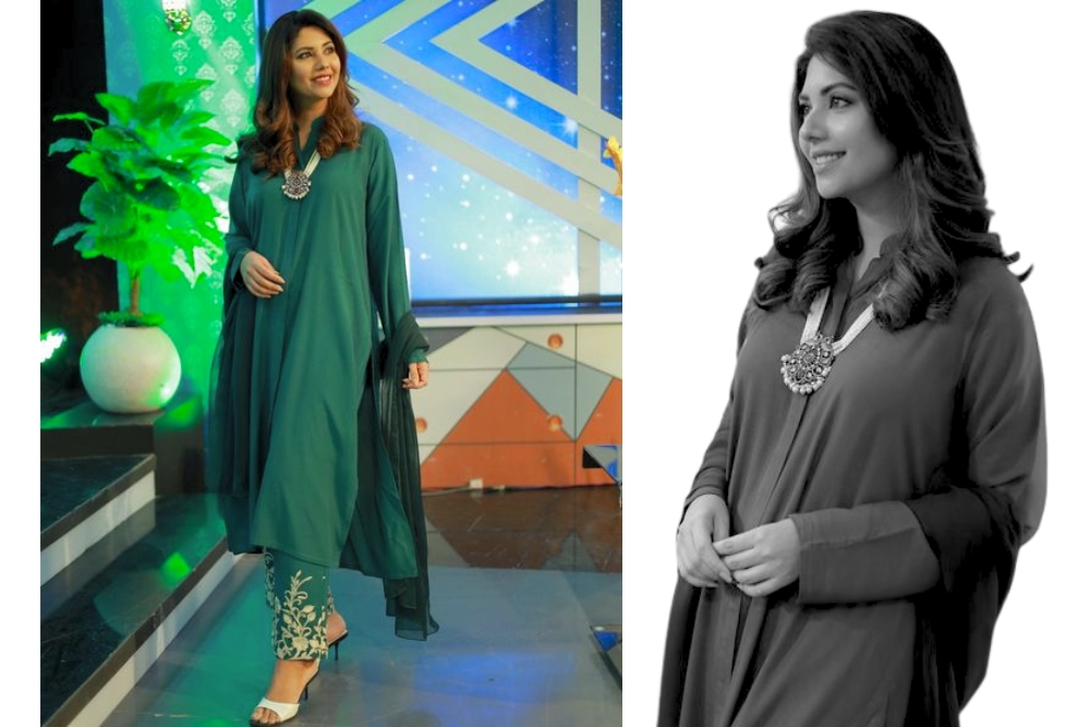 Elevate Your Style with Fiesta: The Must-Have Front Open Ensemble by Gulizar, Featuring Sunita Marshall